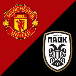 Will the match between Manchester United and PAOK end in a draw?