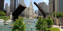 Will the highest temperature in Chicago be between 70-71°F on April 18?