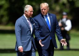 Will Trump say "Nazi" or "Hitler" during the UK state banquet on September 17?