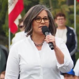 Will Monica Rodriguez finish first in the first round of the 2026 Los Angeles mayoral election?