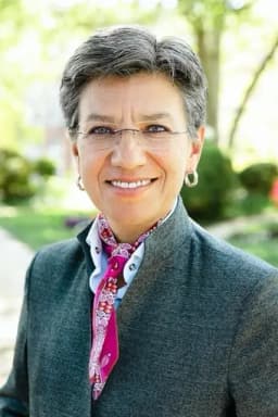 Will Claudia López win the 1st round of the 2026 Colombian presidential election?