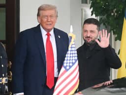 Will Trump say "Eight Wars" or "Nine Wars" during events with the President of Ukraine on October 17?