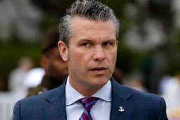Will Hegseth or Cooper say "Hormuz" 3+ times during press conference?